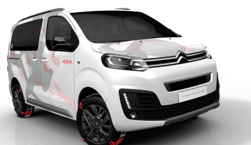 Citroën SpaceTourer 4X4 ëConcept para vivir la aventura con estilo