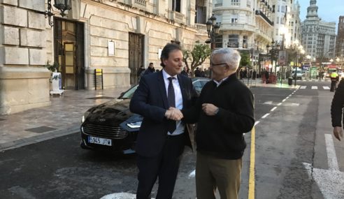 El Ayuntamiento de Valencia prueba la tecnología híbrida de Ford