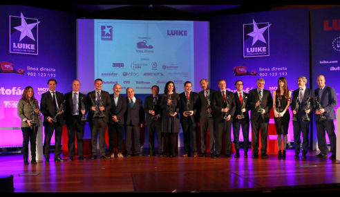 Gala de entrega de las Estrellas Luike