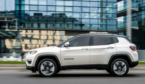 El JEEP Compass obtiene 5 estrellas en el test Euro NCAP