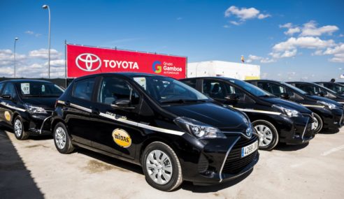 MIDAS apuesta por la movilidad sostenible con el Yaris Hybrid