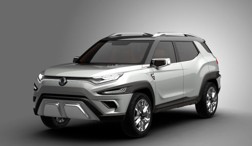 Ssangyong XAVL Concept su SUV de mediano tamaño