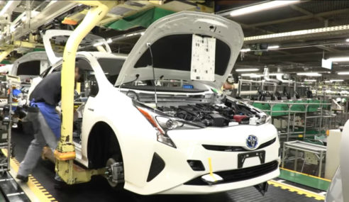 Innovación Toyota, una línea de pintura un 32% más eficiente