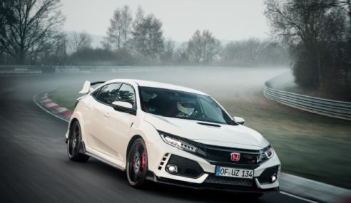 Honda Civic TypeR 2017, nuevo Récord en Nürburgring