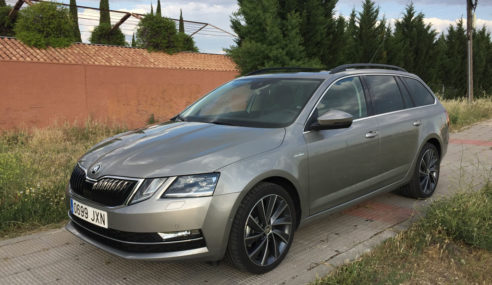 A bordo del Skoda Octavia Combi