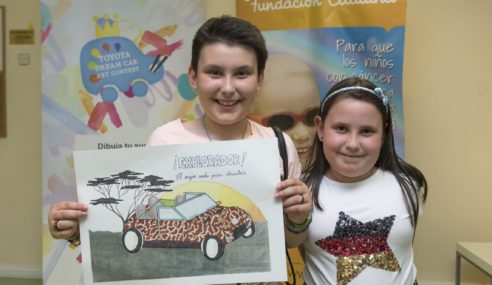 Los niños de la Fundación Aladina protagonistas del Toyota Dream Car