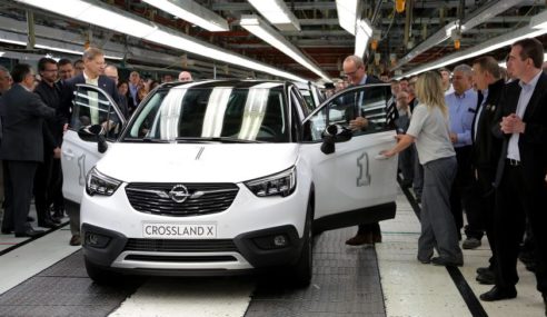 OPEL inicia la producción del Crossland X en Zaragoza