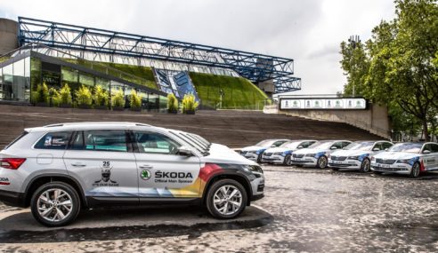 Škoda Sponsor y vehículo oficial de la IIHF