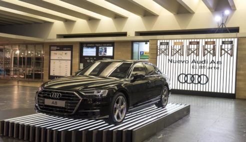 El nuevo Audi A8 estrella en el Festival de San Sebastián