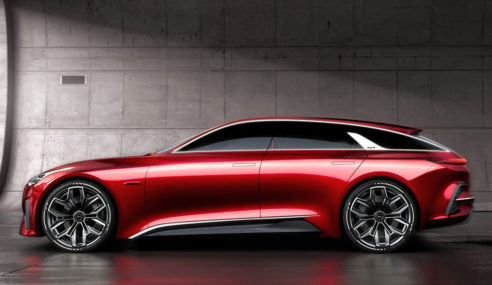 KIA Proceed Concept, dinamismo visual