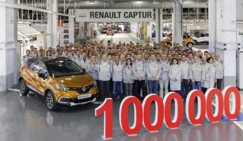 Renault produce 1.000.000 de Captur en Valladolid en tan sólo 4 años