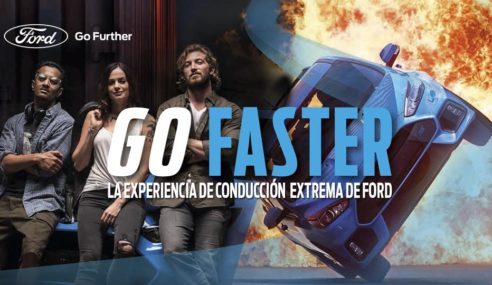 Experiencia inmersiva Ford GO FASTER