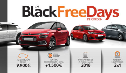 En noviembre, todos los días son Black Free Days en Citroën