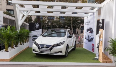 Nissan presenta el nuevo LEAF en ExpoElectric 2017