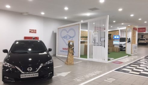 Nuevo Nissan LEAF de ruta por España