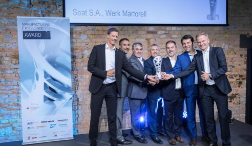 SEAT gana el premio Manufacturing Excellence 2017