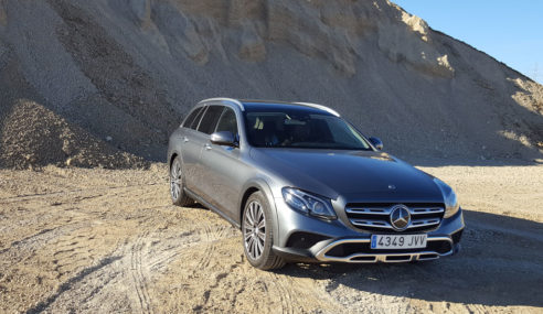 Al volante del Mercedes Clase E All Terrain