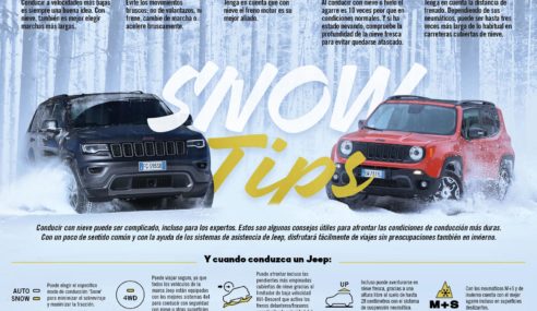 Consejos Jeep para conducir en invierno