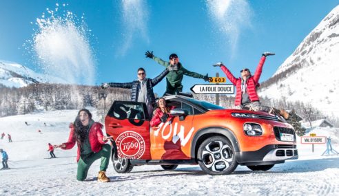 Citroën C3 Aircros en Val d’Isère