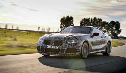 BMW Serie 8 Coupé al circuito