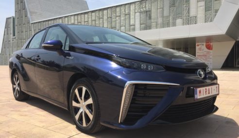 Toyota Mirai presente en la I Feria de Movilidad Sostenible de Zaragoza