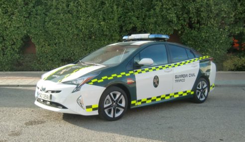 La Agrupación de Tráfico de la Guardia Civil (ATGC) ha adquirido cuatro unidades del Toyota Prius