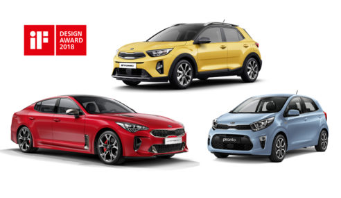 Kia Motors ha logrado tres galardones en los prestigiosos IF design Awards