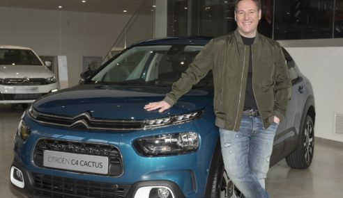 Carlos Latre y el Nuevo Citroën C4 Cactus