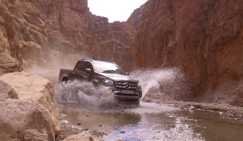 Mercedes-Benz Clase X en al Titan Desert