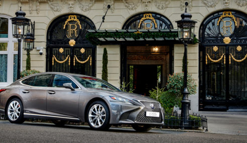 Lexus LS 500h vehículo oficial de los Premios Iberoamericanos de Mecenazgo