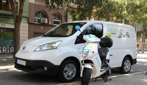 eCooltra, acaba de adquirir 15 nuevas furgonetas Nissan e-NV200