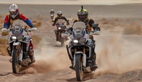 Éxito rotundo del II Africa Twin Epic Tour