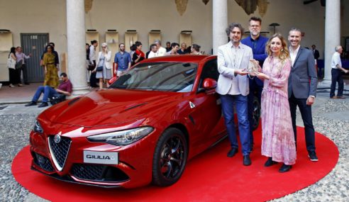 Alfa Romeo Giulia ha ganado la XXV edición del “Compasso d’Oro ADI”