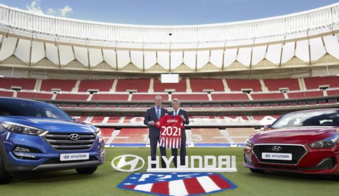 Hyundai Motor patrocinador del Atlético de Madrid