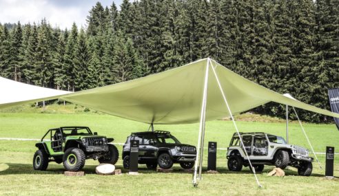 Nuevo Jeep Wrangler en el Jeep Camp