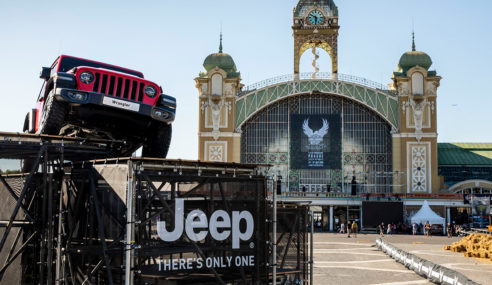 JEEP celebra el 115 aniversario de Harley Davidson en Praga