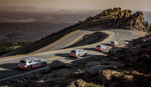 AUDI e-Tron en Pikes Peak