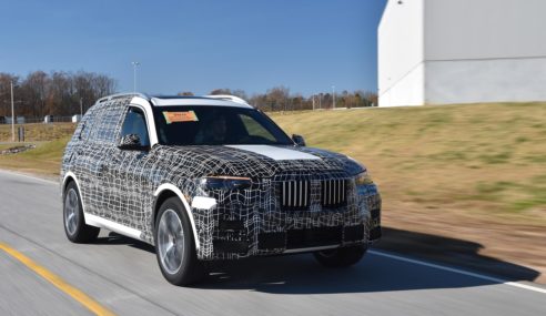 Últimas pruebas del BMW X7