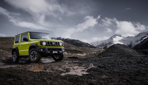 El Suzuki Jimny se sube literalmente por las paredes en estomesuena