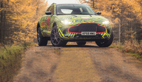 Aston Martin DBX, el SUV ya está de pruebas