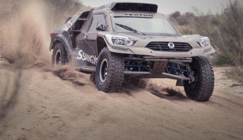 Ssangyong disputará el Dakar 2019 con el Rexton DKR