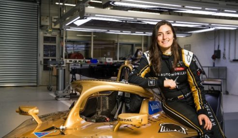 Tatiana Calderón pilotará el DS E-TENSE FE19 en el test de Ad Diriyah