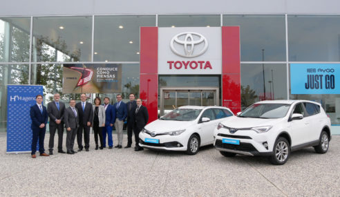 19 eléctricos de Toyota para Agenor