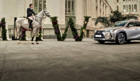 Lexus UX 250h en el IFEMA Madrid Horse Week