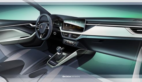 Nuevo concepto interior en el SKODA Scala