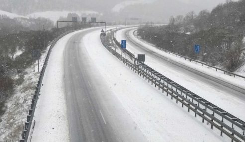 La DGT recomienda planificar con antelación los viajes ante las nevadas