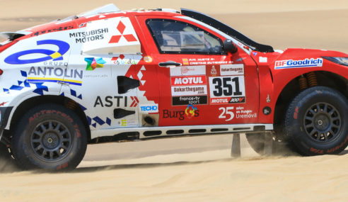 Cristina Gutiérrez remonta 45 posiciones en la segunda etapa del Dakar