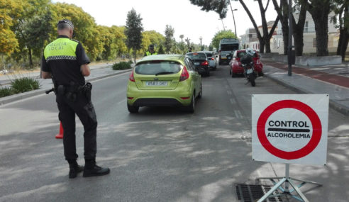 Desciende el número de conductores positivo por alcohol-drogas