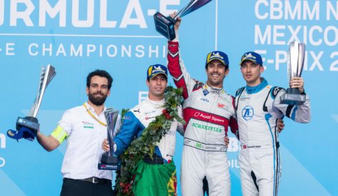 AUDI arrasa con el e-tron FE05 en México a los mandos de Luca Di Grassi