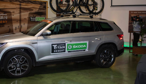 ŠKODA Premium Sponsor de la Garmin Titan Desert